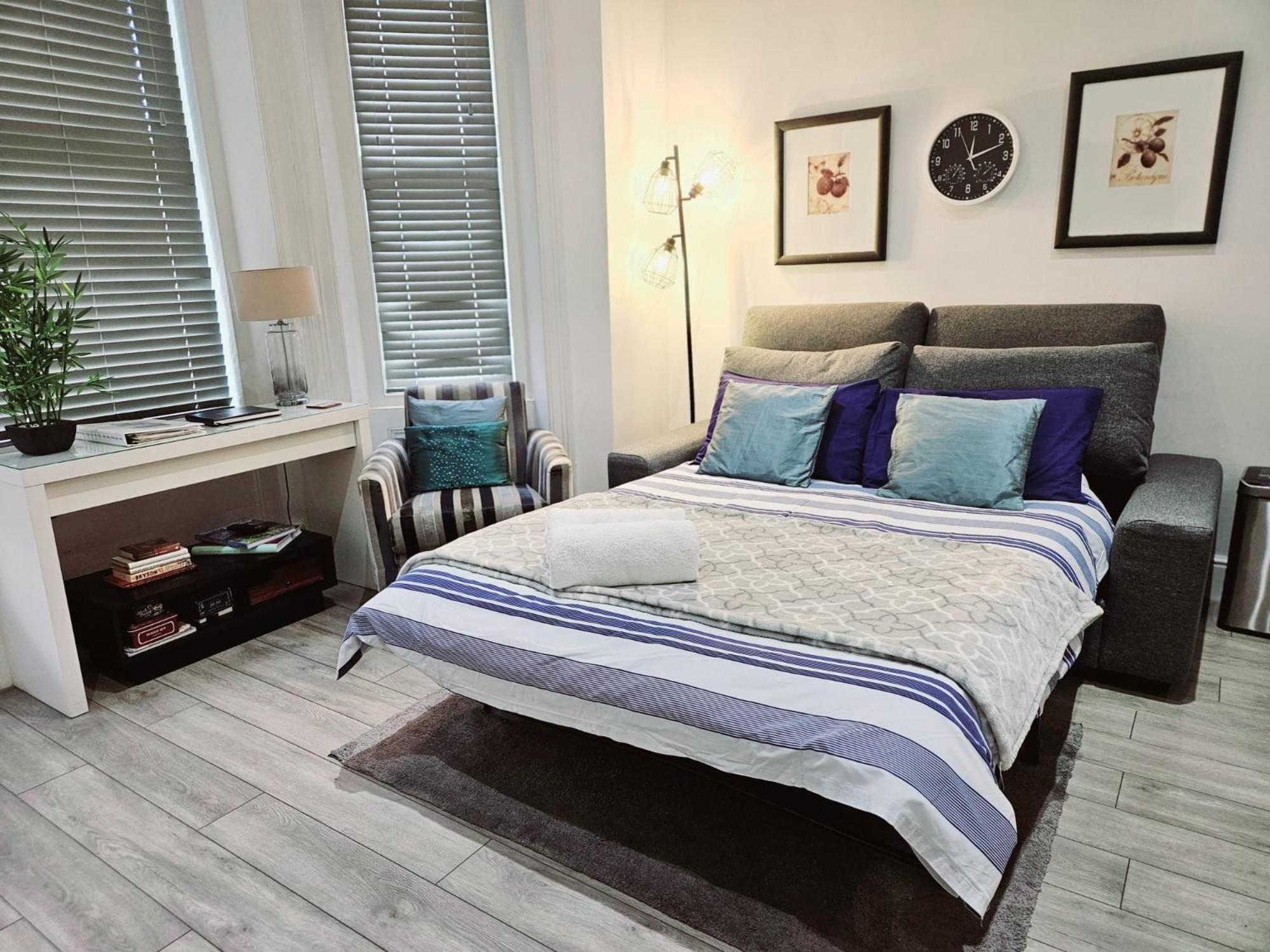 Stylish Apartment In Victorian Conversion Free Parking & Private Patio Close To Beach Town Centre & Bic Bournemouth Luaran gambar